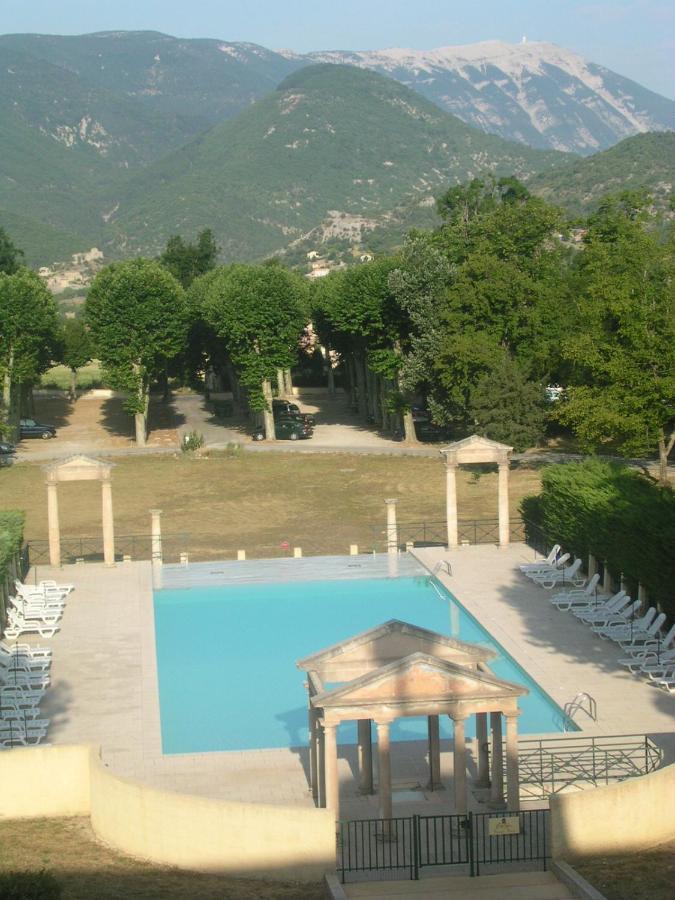 Appartement Chateau Des Gipieres Montbrun-les-Bains Exterior foto